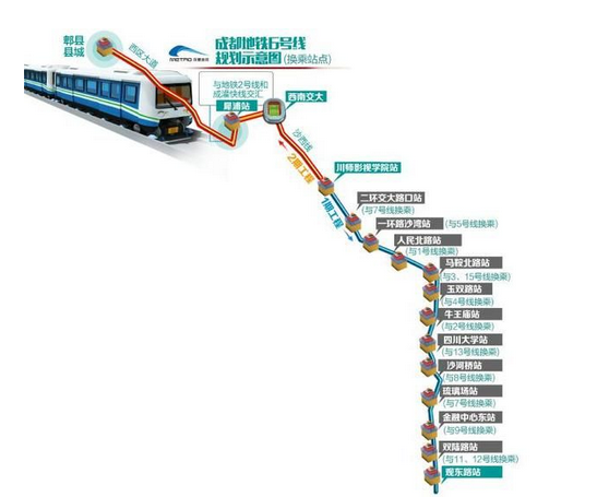 成都地鐵十三號(hào)線最新進(jìn)展、規(guī)劃與未來(lái)展望