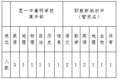 嵩明縣初中最新招聘信息概覽